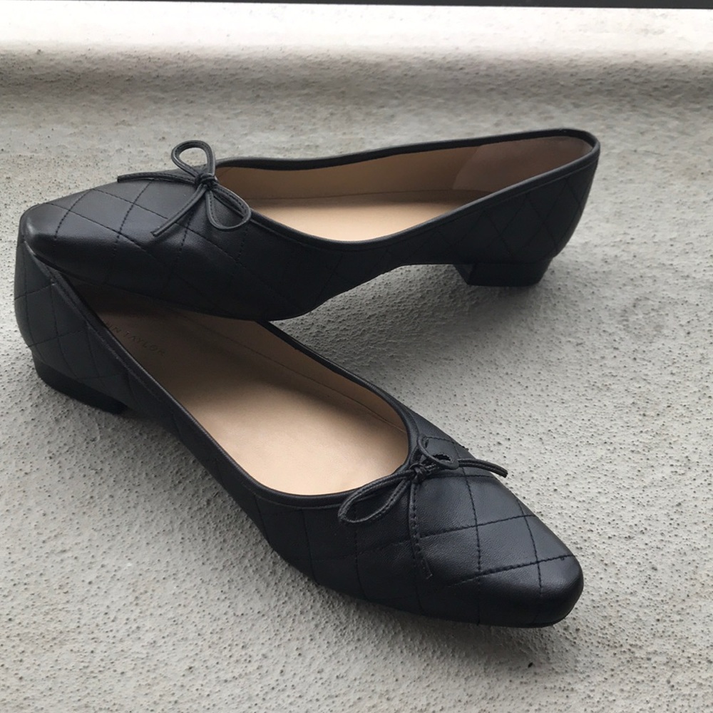 Leather ballet flats from Ann Taylor (size 9.5)